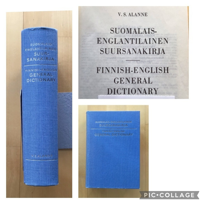 V.S. Alanne : Suomalais-englantilainen sanakirja ( 1980 )