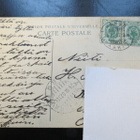 HANKO VANHA V. 1907 KULKENUT KORTTI - pikkukuva 2