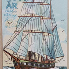 Täysin purjein Uuteen Vuoteen (sign.!), p. 1909 - pikkukuva 1