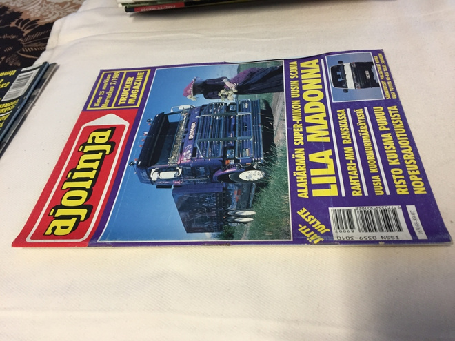 AJOLINJA LEHTI 7/1989 HYVÄ