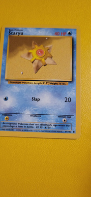 Staryu #65 Base Set 1 (BS1) card