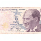 Turkki 5 Lira 2009 B536825767 - pikkukuva 1