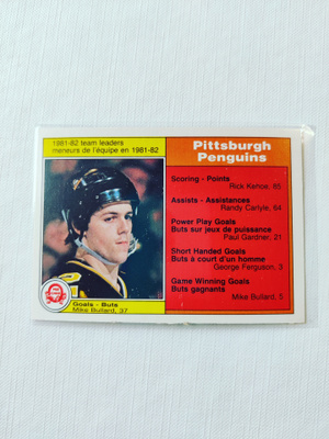 82-83 Opc - Mike Bullard