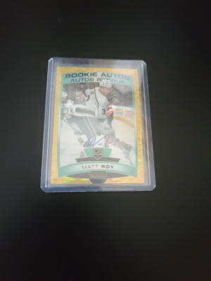 Matt Roy Opc platinum 19-20 #R-MR /25 Seismic Gold