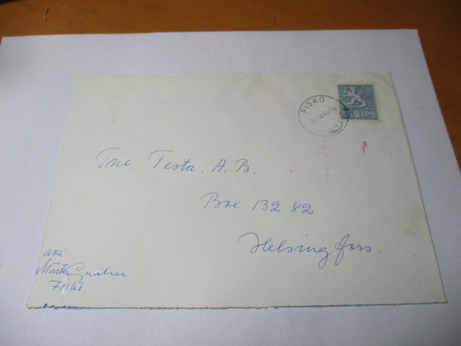 1965 Fiskö kuorella
