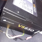 Virtalähde - Corsair VS650 ATX 650 Wattinen - pikkukuva 3