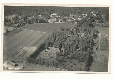 RUOVESI, Karhumäki ilmakuvakortti