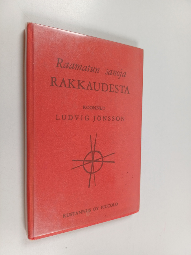Ludvig Jönsson : Raamatun sanoja rakkaudesta