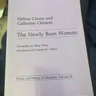 Hélène Cixous, Catherine Clément: The Newly Born Woman - pikkukuva 1