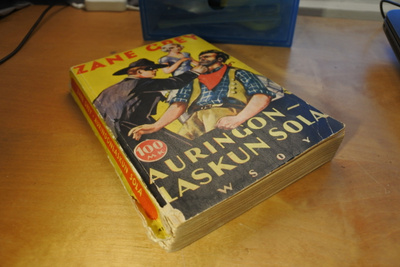 Zane Grey: Auringonlaskun sola, pokkari