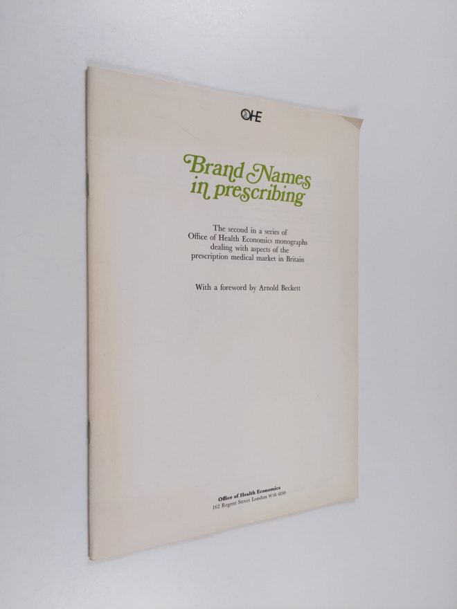 Brand Names in Prescribing - The Second in a Series of Of...