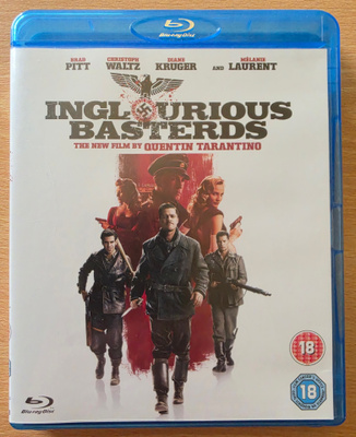Inglourious Basterds (2009) Blu-ray. EI SUOMI TXT!
