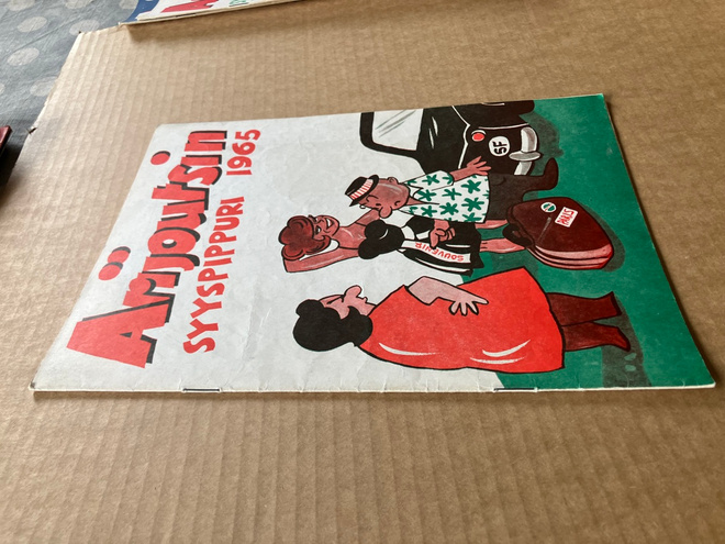 ARIJOUTSIN SYYSPIPPURI 1965 HYVÄ