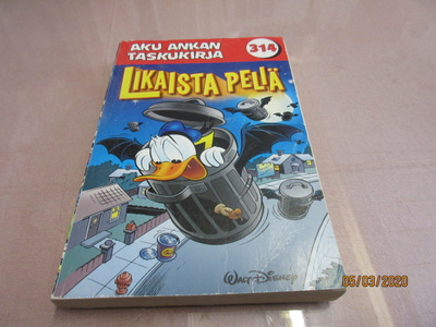 Aku Ankan taskukirja 314: Likaista peliä 1.p *