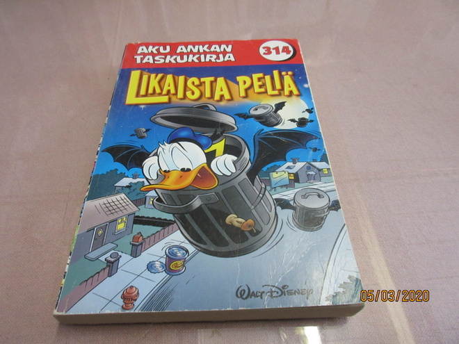 Aku Ankan taskukirja 314: Likaista peliä 1.p *