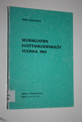 Heikki Mäkeläinen : Seurakuntien luottamushenkilöt vuonna...