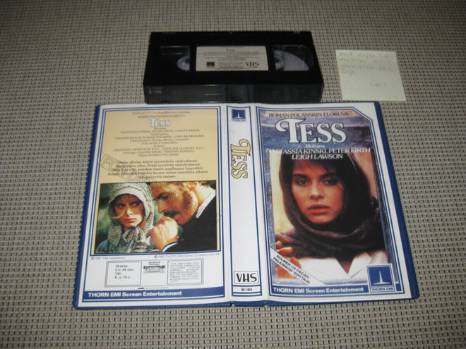 Tess-VHS (FIx, Thorn Emi, Nastassja Kinski, Roman Polanski)
