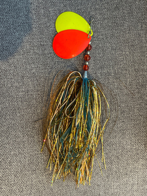 Järeä haukispinneri / spinnerbait suurhauelle, 22 cm