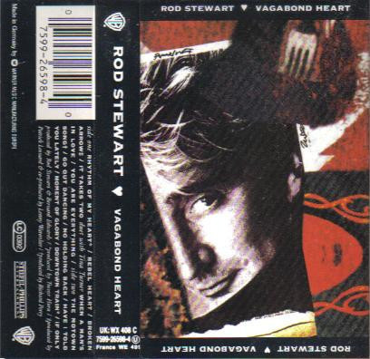 Rod Stewart – Vagabond Heart C-kasetti