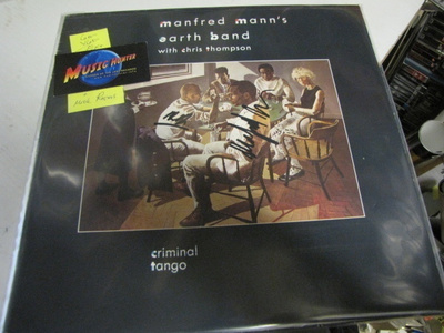 MANFRED MANNS ... CRIMINAL TANGO "GER" VG+/EX+ LP+ nimmarit