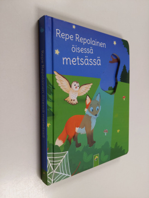 Kettu Repolainen öisessä metsässä