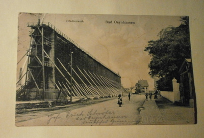 Bad Oyenhausen, valtava patotyömaa, lapsia, p. 1916