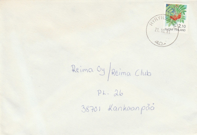 Postileima, HYRYNSALMI