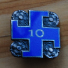 Lotta Svärd 10-vuotismerkkii, Hopeaa - pikkukuva 1