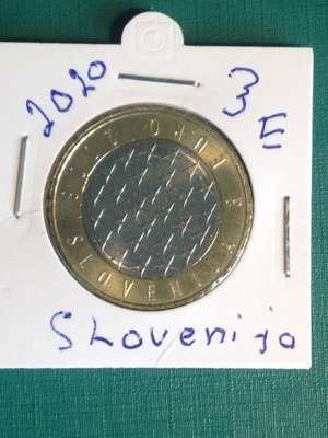 HUOMAA SLOVENIA   3  EUROA    - v 2020   katso .kuvaus.
