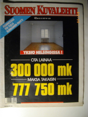 Suomen Kuvalehti Nro 43/1987 (29.12)