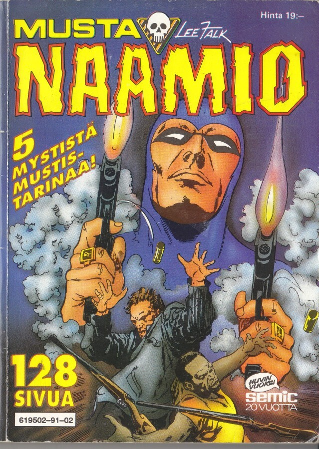 Mustanaamio pokkari 2/1991 (Semic)