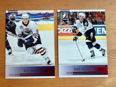 2004-05 Pacific Red: Hemsky, Richards