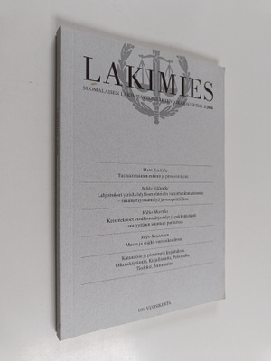 Lakimies 5/2006 : Suomalaisen lakimiesyhdistyksen aikakau...