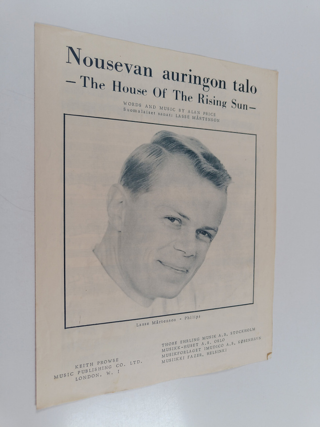 Nousevan auringon talo - The house of the rising sun