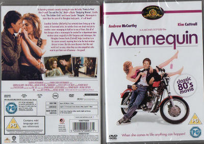 Mannequin	(83 088)	UUSI	-GB-	DVD			Andrew mccarthy	1987	sub.