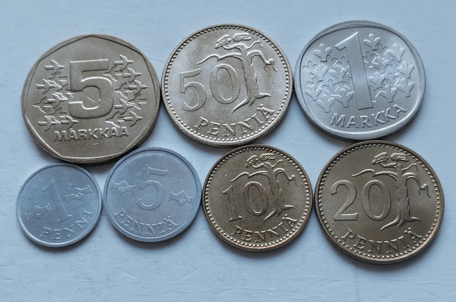 1 p - 5 mk, unc,  v. 1978