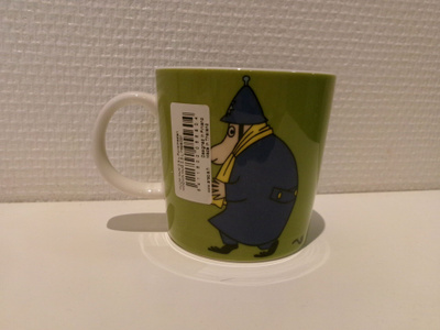 Muumimuki Poliisimestari tarra