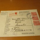 1955 Helsinki 5 särkyvää osoitekortti - pikkukuva 1