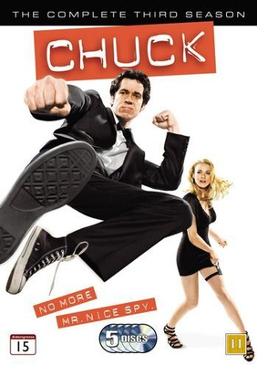 Chuck 3. Kausi (43 505) k -FI- DVD nordic, (5) 2010 784min
