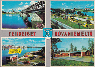 Rovaniemi, vaakuna . sommitelmakortti    b420