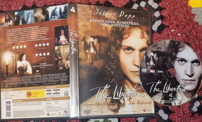 DVD Libertine FI . Johnny Depp
