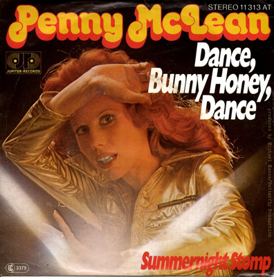 PENNY McLEAN: Dance, Bunny Honey, Dance / Summernight   7"kk