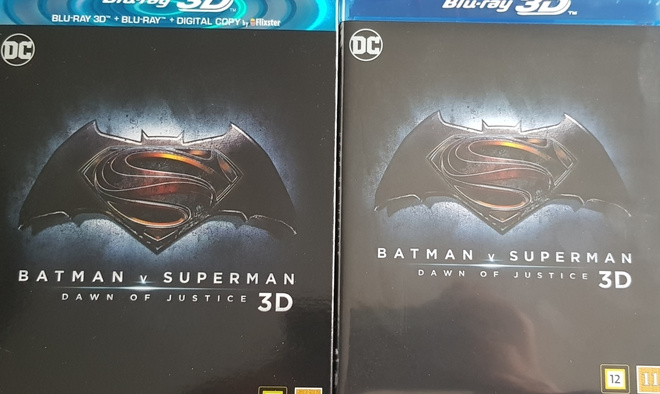 Batman V Superman Dawn Of Justice 3D -Blu-Ray