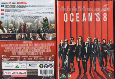 Ocean´S 8 (68 489) UUSI -FI- DVD nordic, sandra bullock 2018