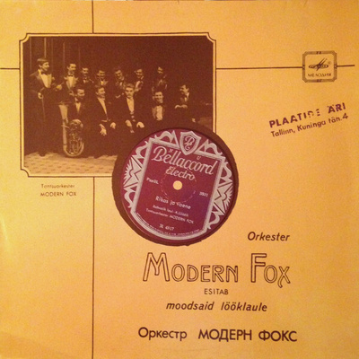 Orkester Modern Fox Esitab Moodsaid Lööklaule LP SIGNED