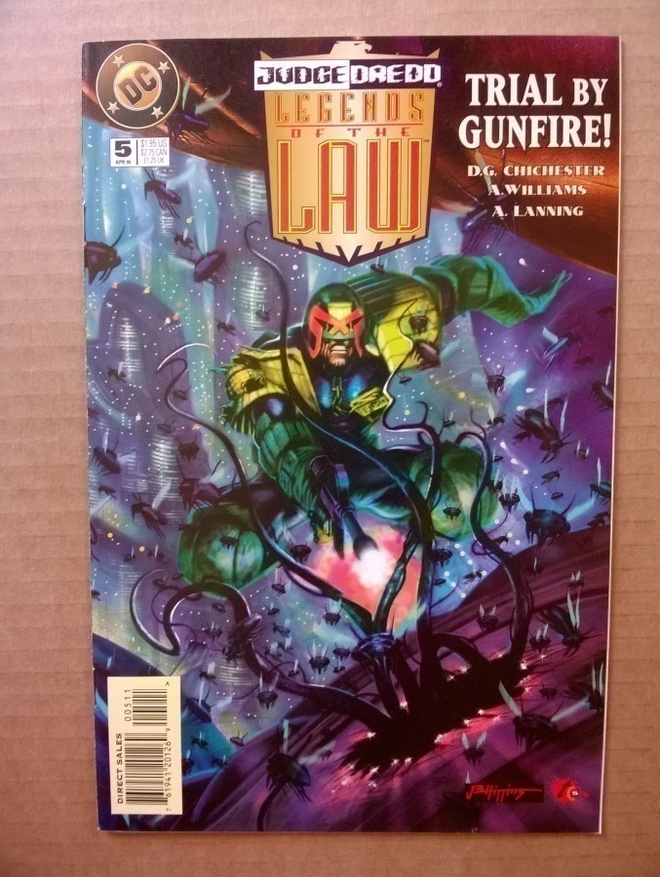 Judge Dredd - Legends Of The Law # 5 Sarjakuva