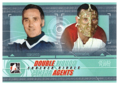 Mv Legenda JAQUES PLANTE 12-13 ITG Double Agents #DGR-6