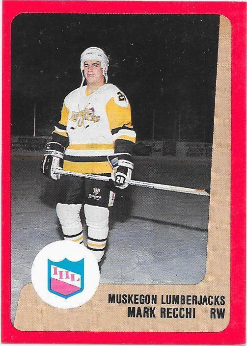 1998-99 ProCards # Mark Recchi Muskegon Lumberjacks