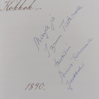 Annas kokbok 1890 (signeerattu, tekijän omiste) - pikkukuva 2