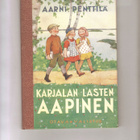Penttilä, Aarni: Karjalan lasten aapinen, Valistus 1942, K4 - pikkukuva 1